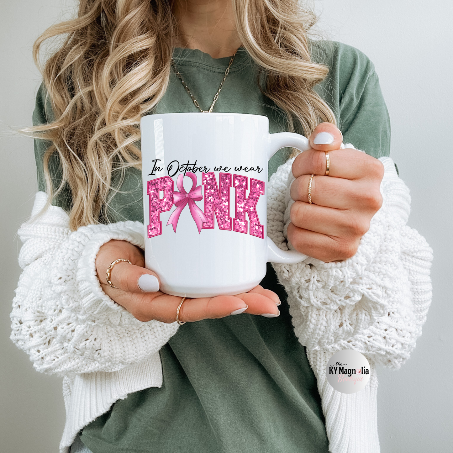 PINK October Mug