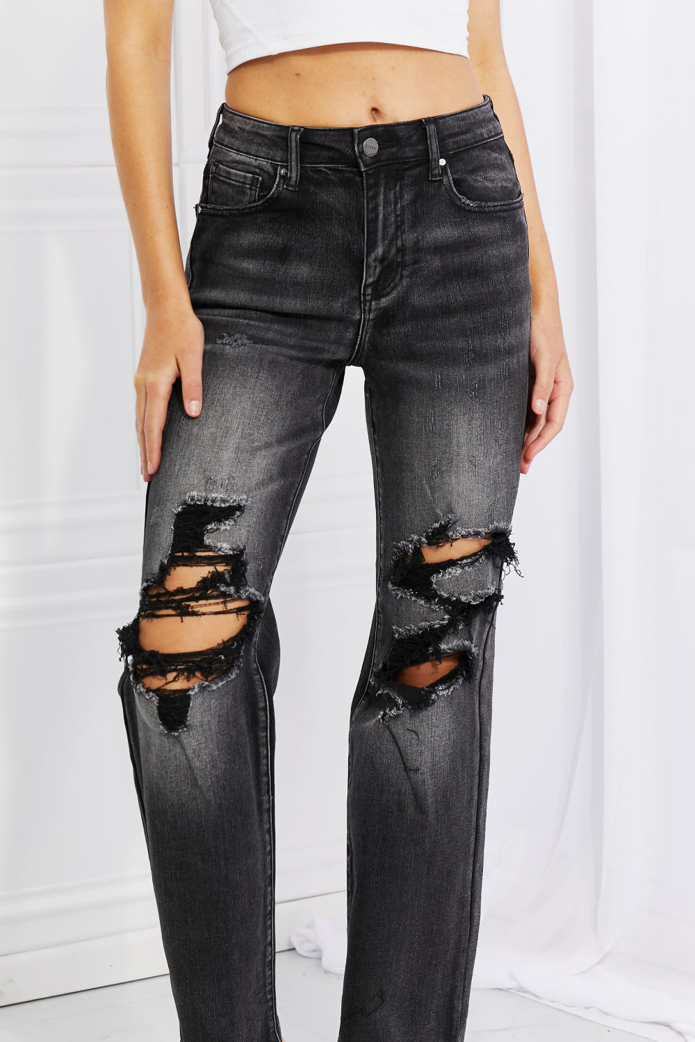 Lois High Waist Loose Fit Jeans