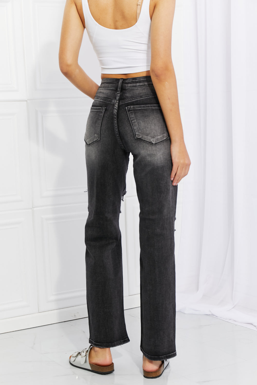 Lois High Waist Loose Fit Jeans